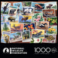 Buffalo Games - NWF Stamp Collage - 1000 Piece Jigsaw Puzzle for Adults