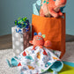 Mary Meyer Pebblesaurus Stuffed Animal Soft Toy, 10-Inches, Coral Dinosaur