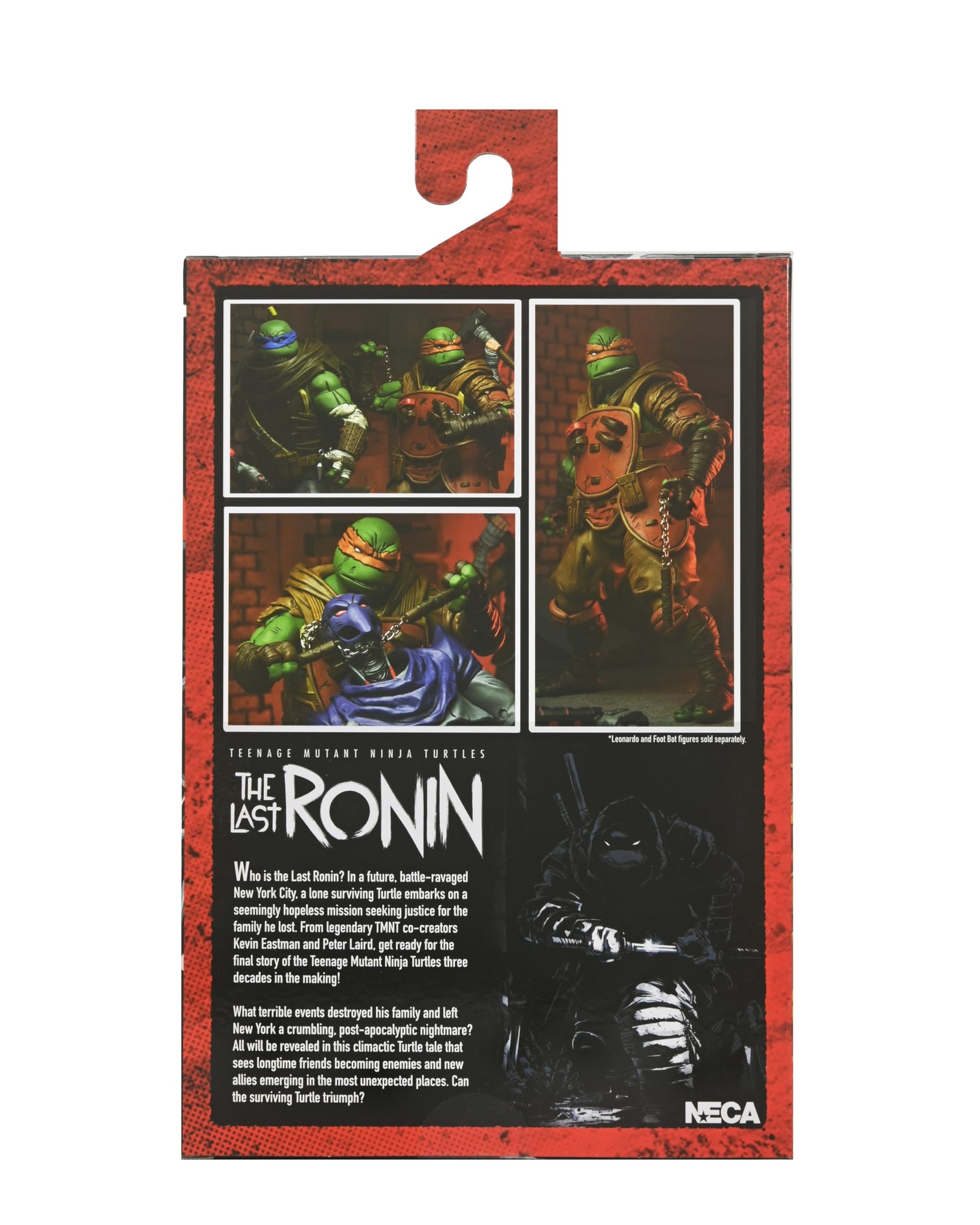 NECA Teenage Mutant Ninja Turtles (The Last Ronin) -1:7 Scale Collectible Action Figure, Ultimate Flashback Michelangelo