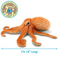 TigerHart Olympus The Octopus - 18 Inch Stuffed Animal Plush