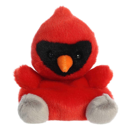 Aurora® Festive Palm Pals™ Louis Cardinal Stuffed Animal - Fun Collectible Plush for Kids and Adult Collectors - Perfect for Decorating Rooms