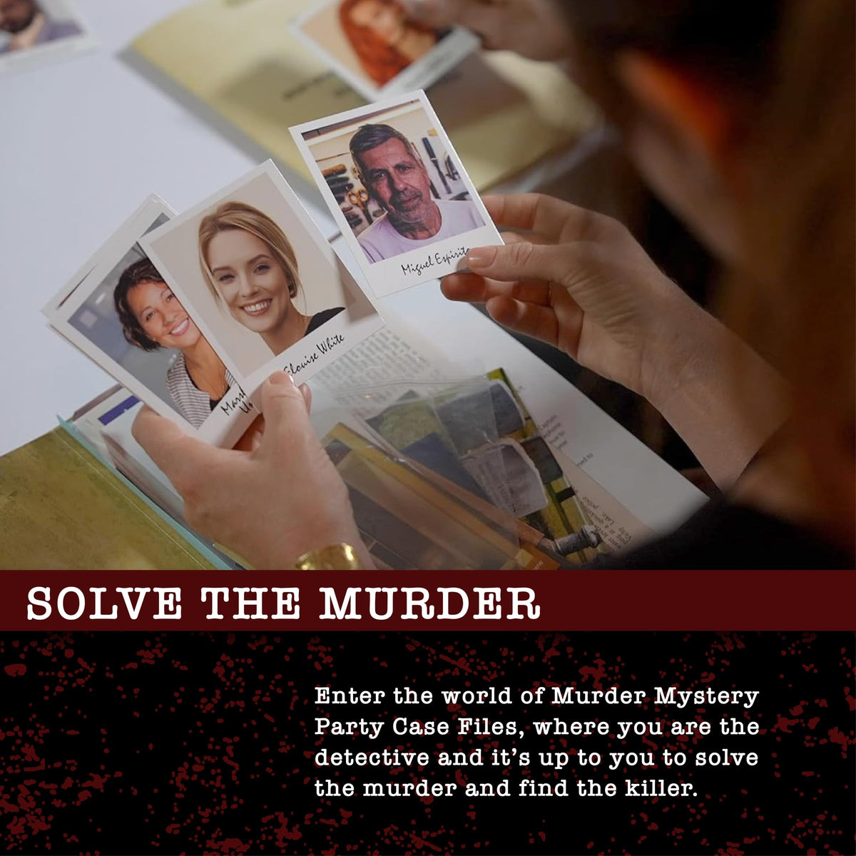 Murder Mystery Party Case Files, Murder Mystery Game, Killer Startup