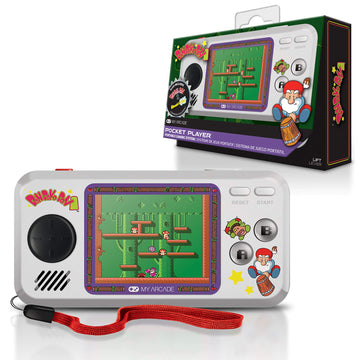 My Arcade Limited Edition Don Doko Don Pocket Player: 3 Built In Games, Don Doko Don 1 and 2, Chack'n Pop, Collectible, Full Color Display, Headphone