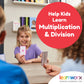 Multiplication Flash Cards, Math Flash Cards, Multiplication Division, Math Facts, Kids Games 2nd 3rd 4th 5th 6th Grade, Times Table | Bulk 352