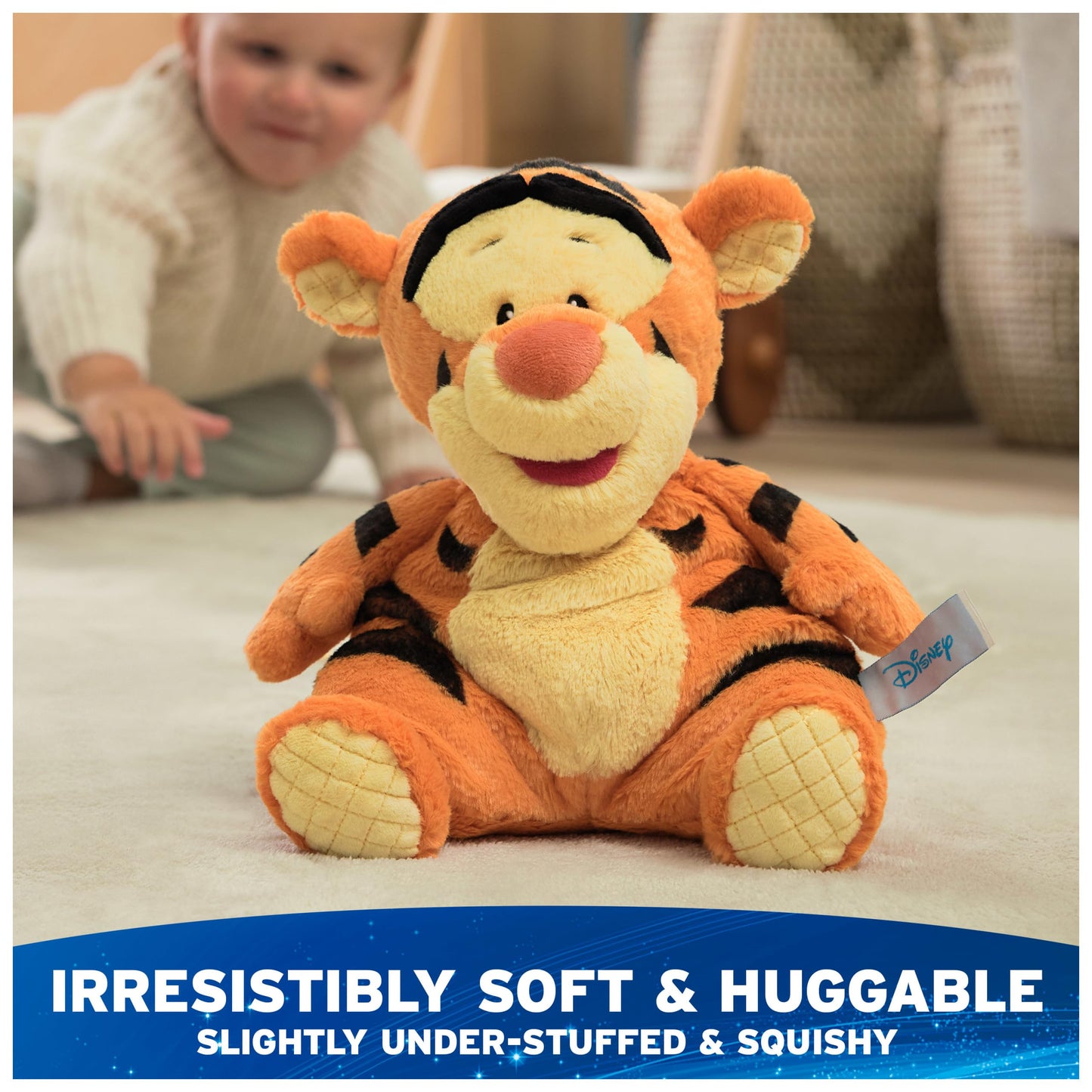 GUND Disney Winnie the Pooh Oh So Snuggly Tigger 12.5-Inch Plush Ages 0+