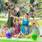 Safari Animals Happy Birthday Banner, Jungle Theme Birthday Decorations