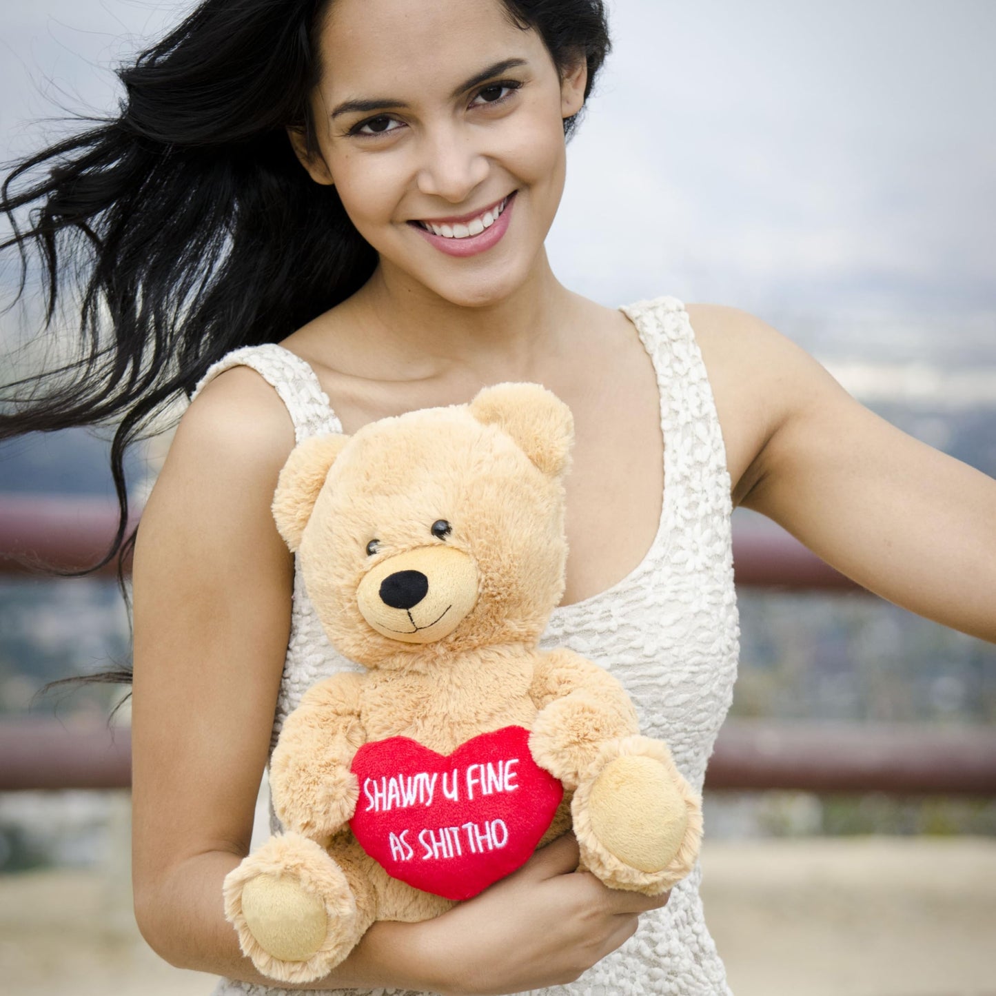 Hollabears Shawty U Fine 10" Original Teddy Bear Plush