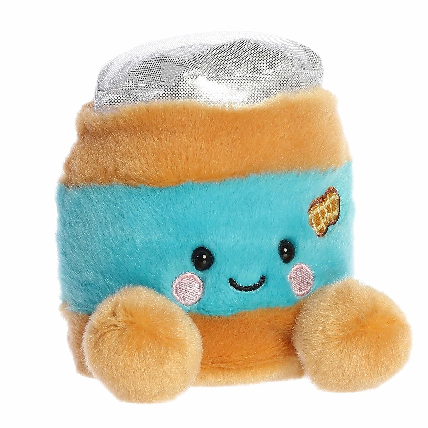 Aurora® Adorable Palm Pals™ Petey Peanut Butter™ Stuffed Animal - Fun Collectible Plush for Kids and Adult Collectors - Perfect for Decorating Rooms