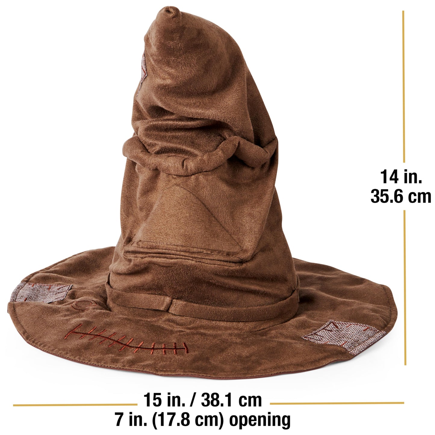 Wizarding World Harry Potter, Talking Sorting Hat with 15 Phrases (Packaging May Vary), Pretend Play Accessory for Costumes for Girls & Boys