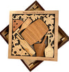 Wine Lovers Puzzle - Wine Room and Bar Decor - Gift for Him and Her - Wooden Brain Teaser