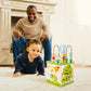Small Foot 10605 Wooden motoric Cube with Five Sides of Fun, incl. motoric Loops and Ball Track, Multi