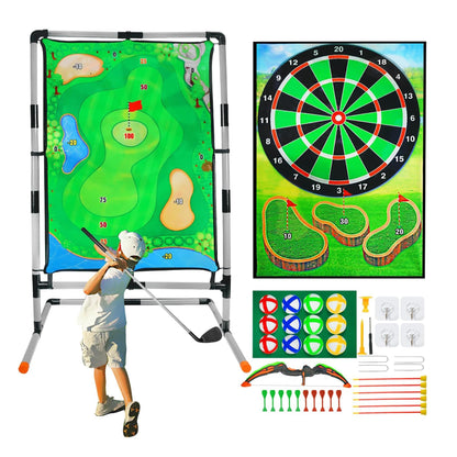 grnpeak Golf Chipping Game for Kids Adults Family Battle Golf Game