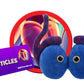 GIANT MICROBES Testicle Plushie Toy, Testicles Gift, Testicular Cancer Awareness, Vasectomy Gifts, Urology Gifts, Urology Nursing, Testicle Pillows