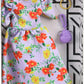 Barbie Fashion Pack with Orange & Yellow Floral Dress, Necklace & Heart-Shaped Purse, Doll Clothes for Kids 3 to 8 Years Old