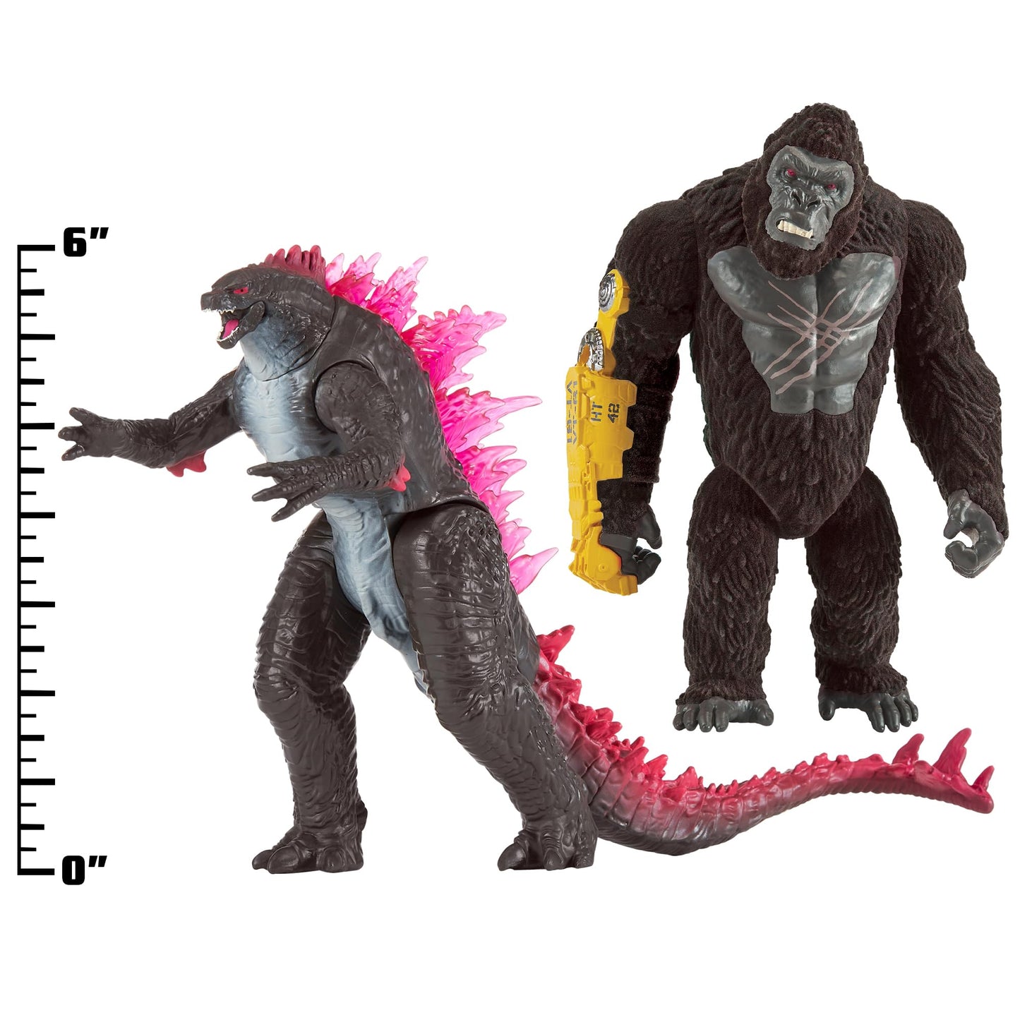 MonsterVerse Real Feel Kong & Godzilla 2-Pack by Playmates Toys
