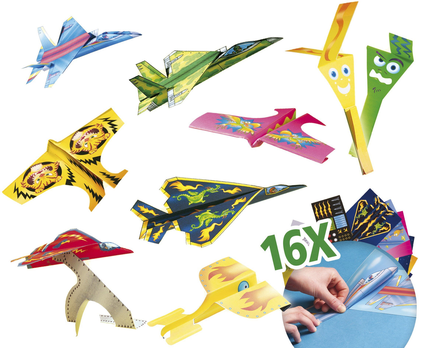 SES Creative Paper Airplane Folding Kit