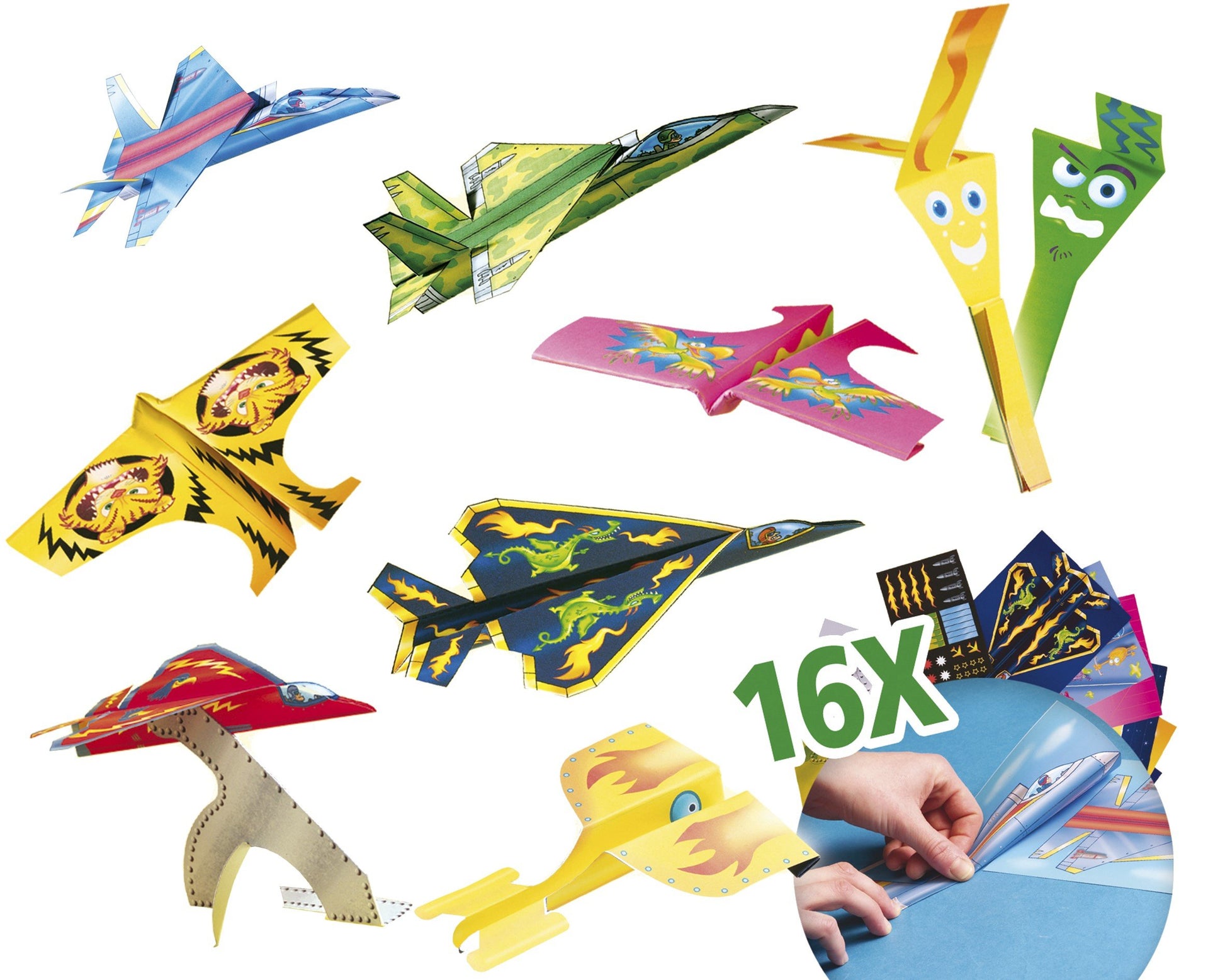 SES Creative Paper Airplane Folding Kit