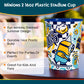 Minions 2 Multicolor Plastic Stadium Cup - 16 oz. (1 Count) - Perfect for Kids' Parties and Movie Night Collectible