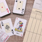 Caspari La Dolce Vita Bridge Gift Set - 2 Jumbo Playing Card Decks & 2 Score Pads, Premium Bridge Cards Gift Box