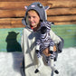Randimals Zebra Style Kangaroo Plush Stuffed Toy 15”, Soft & Huggable, Premium Quality Hybrid Animal Friend Encourages Adventure & Imagination