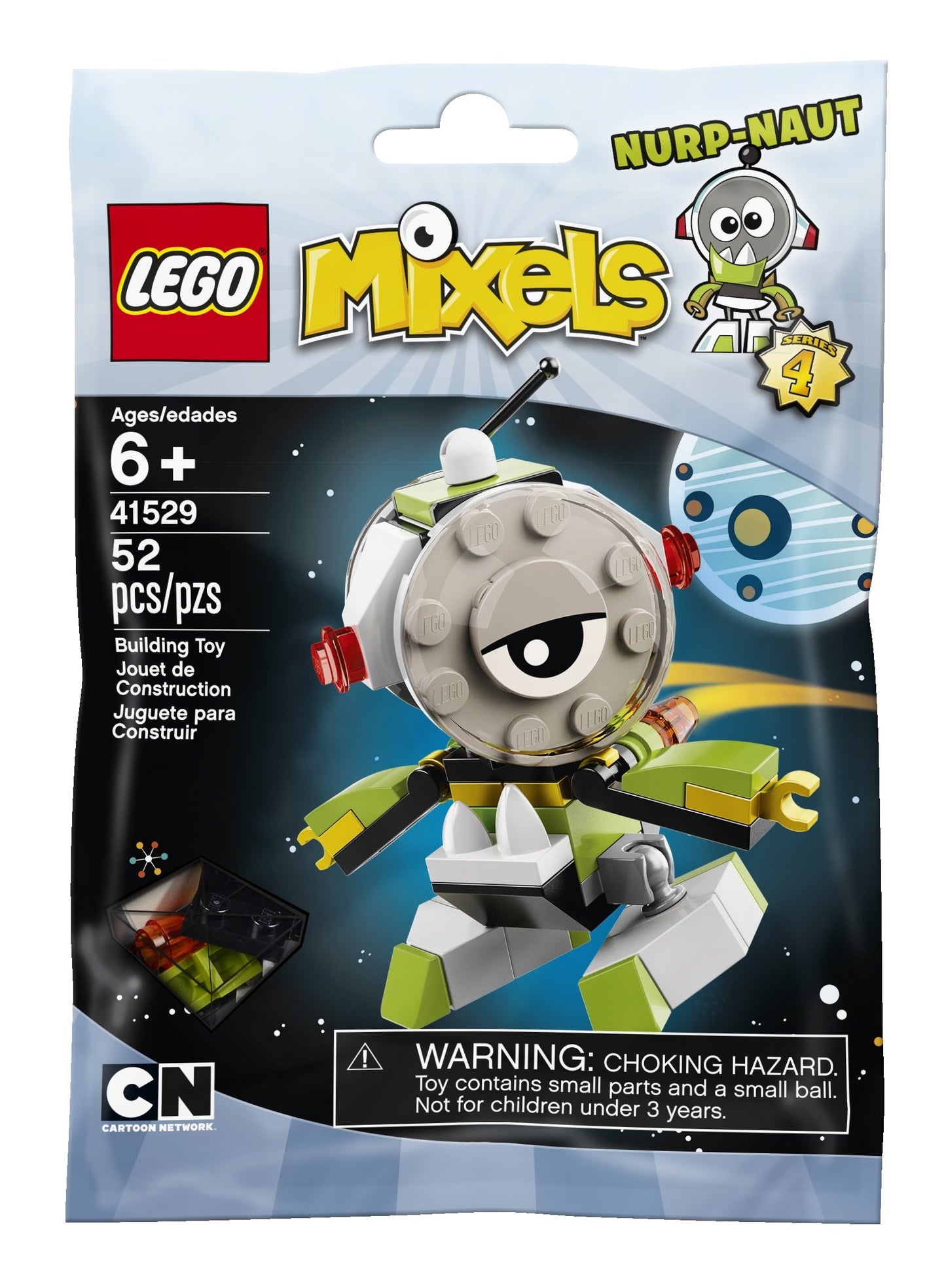 LEGO Mixels 41529 Nurp-Naut Building Kit