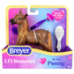 Breyer Horses Mane Beauty Li'l Beauties | Penny - Horse | Brushable Mane and Tail | 4.25" L x 3.25" H | Model #B-MB-10377