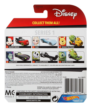 Hot Wheels Winnie The Pooh Vehicle, 1:64 Scale