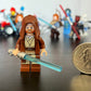 LEGO Star Wars Episode 2 Clone Wars Minifigure - OBI-Wan Kenobi (Brown Robe and Hood) with Lightsaber Limited Edition