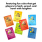 Play Pupcup - A Puppy-Powered Card Game that Brings People Together to bark, Growl, and Howl with Laughter. for Adults, Families, Teens, and Kids. 4-6