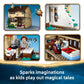 LEGO Harry Potter Privet Drive: Aunt Marge’s Visit Kids Toy - Buildable Book Nook and Room Decor for Boys and Girls, Ages 8+ - Collectible Harry