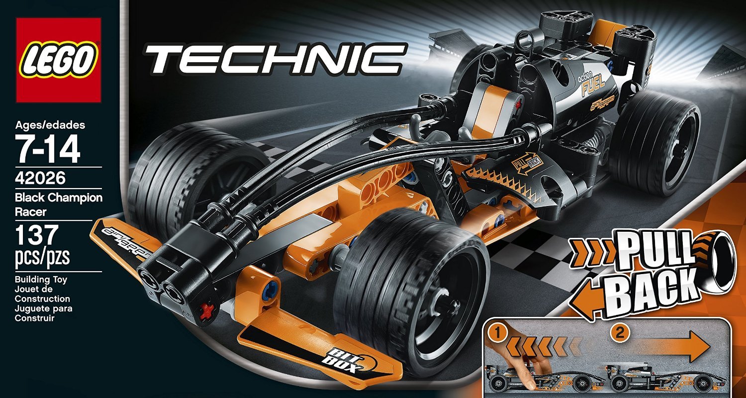 LEGO TECHNIC 42026 Black Champion Racer Model Kit