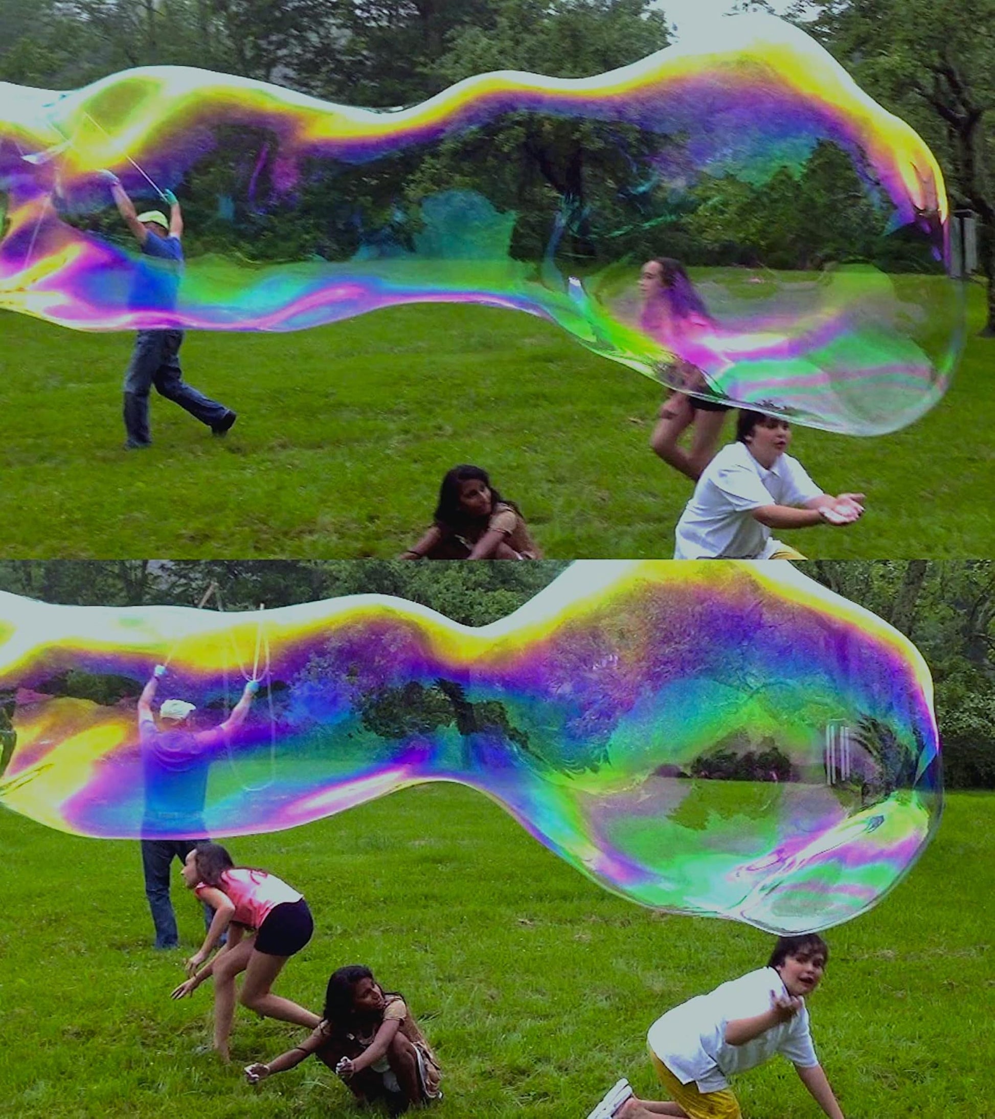 BUBBLETHING Giant Bubble Mix Makes 7 Gallons (896 oz.) Big Bubble Solution