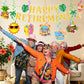 Beach Retirement Party Decorations, Aloha Retire Party Decorations includes Happy Retirements Banner Tropical Hawaiian Retirement Party Decorations