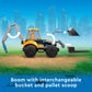 LEGO City Construction Digger 60385 Building Toy - Excavator Model Featuring Tools and Minifigures, Vehicle Building Set for Fun Creative Play