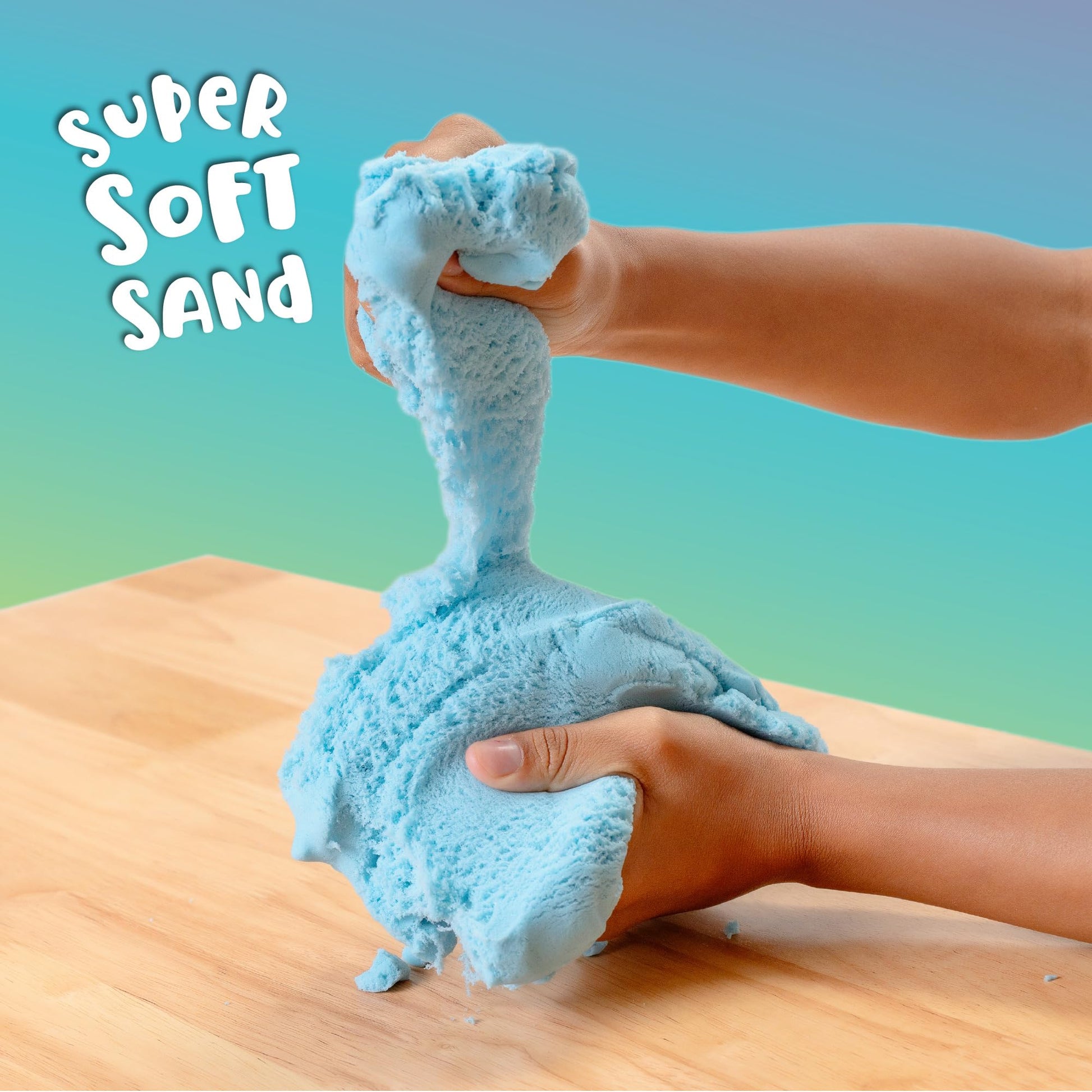 Chuckle & Roar Dream Sand Wheel - 8 Colors, Gluten-Free Sensory Sand for Kids 3+