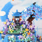 ConLinktion Cherry Blossom Tree Building Set with Gift Box, Ocean World Aquarium Building Lights Building Kit 2769Pcs, Ideas Gift Building Toy