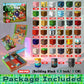 Magneverse 200 PCS 0.8in Magnetic Blocks - Magnet Toys for Kids, Magnetic Building Blocks Cubes, Stacking Magnets, School STEM Toys Birthday Gifts