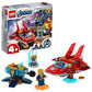 LEGO Marvel Avengers Iron Man vs. Thanos 76170 Cool, Collectible Superhero Building Toy for Kids Featuring Marvel Avengers Iron Man and Thanos