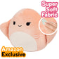 Squishmallows Original 8-Inch Ludovica The Stingray - Official Jazwares Plush - Collectible Soft Squishy Stingray Stuffed Animal Toy - Add to Your