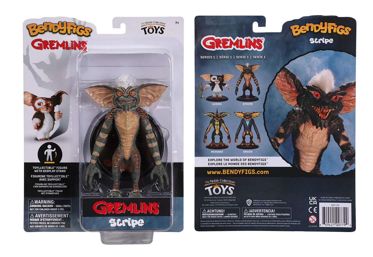 BendyFigs The Noble Collection Gremlins Stripe