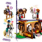Lego Friends Autumn’s Horse Stable 41745 Building Toy, Role-Play Fun for Kids Ages 7+, with 2 Mini-Dolls and 2 Horses, Carriage and Riding