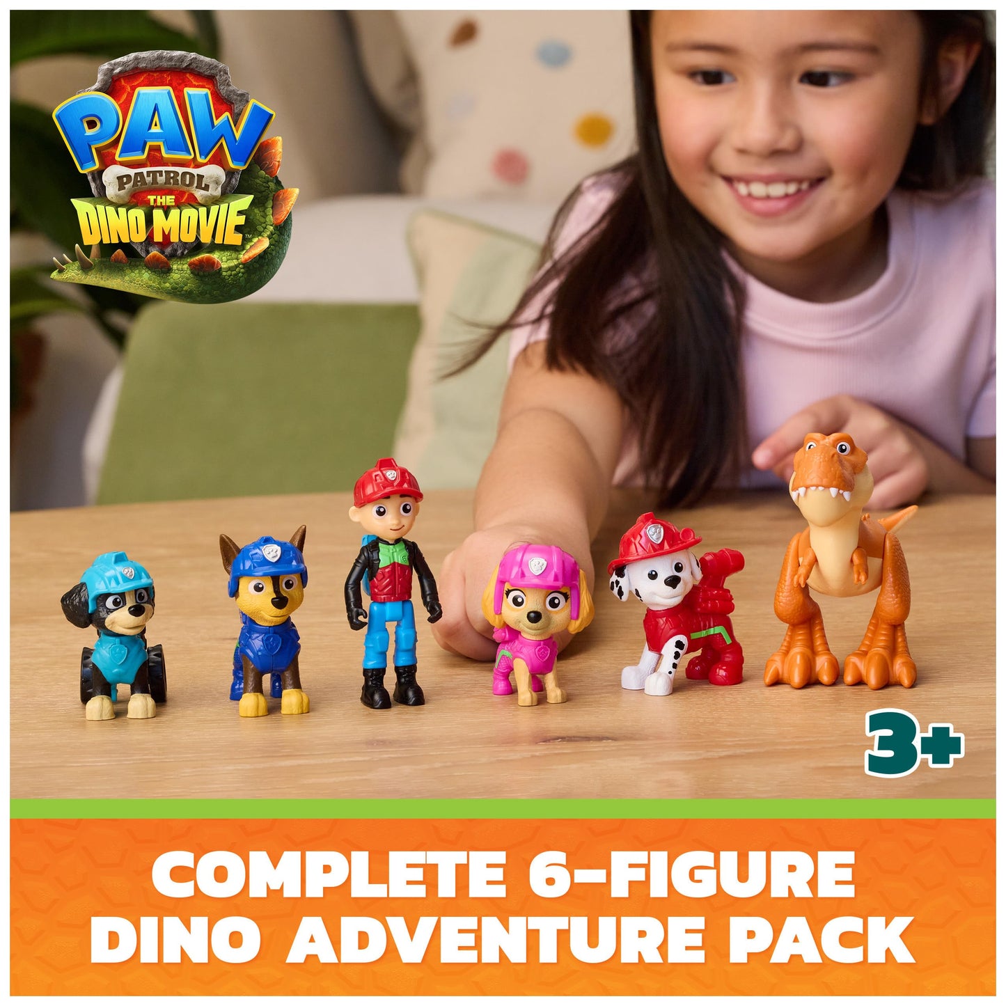 Paw Patrol Figure Dino Advnture Pack