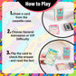AQUARIUS Music Trivia Card Game - Pop, Rock, Hip-Hop & Alternative Quiz - Party Game for Adults & Teens, Gift for Music Lovers - I Love the 90s