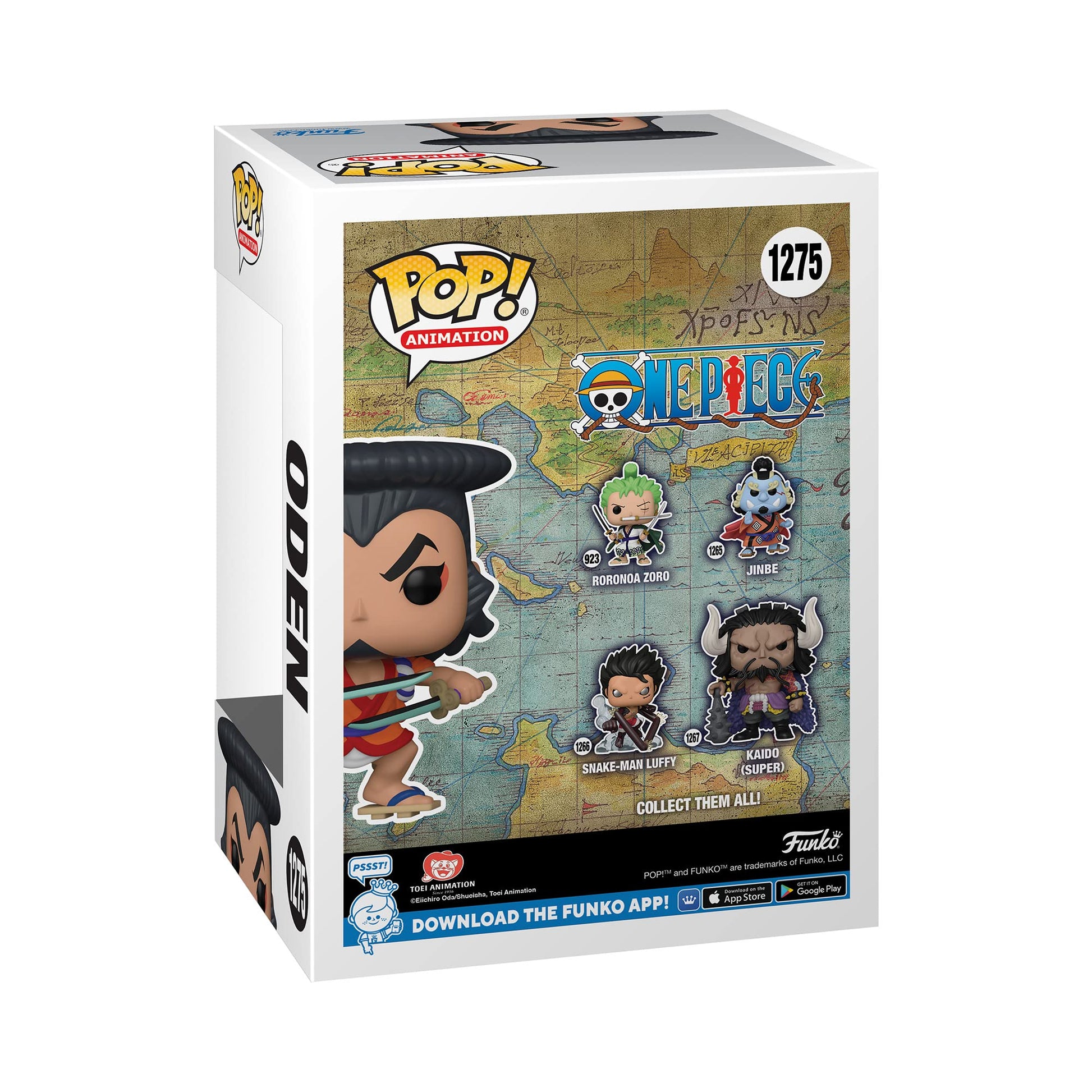 Funko Pop! Animation: One Piece - Oden #1275 - Official Collectible Vinyl Figure