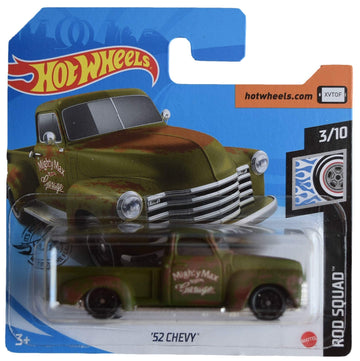 Hot Wheels '52 Chevy - Green Rod Squad 3/10 Short Card