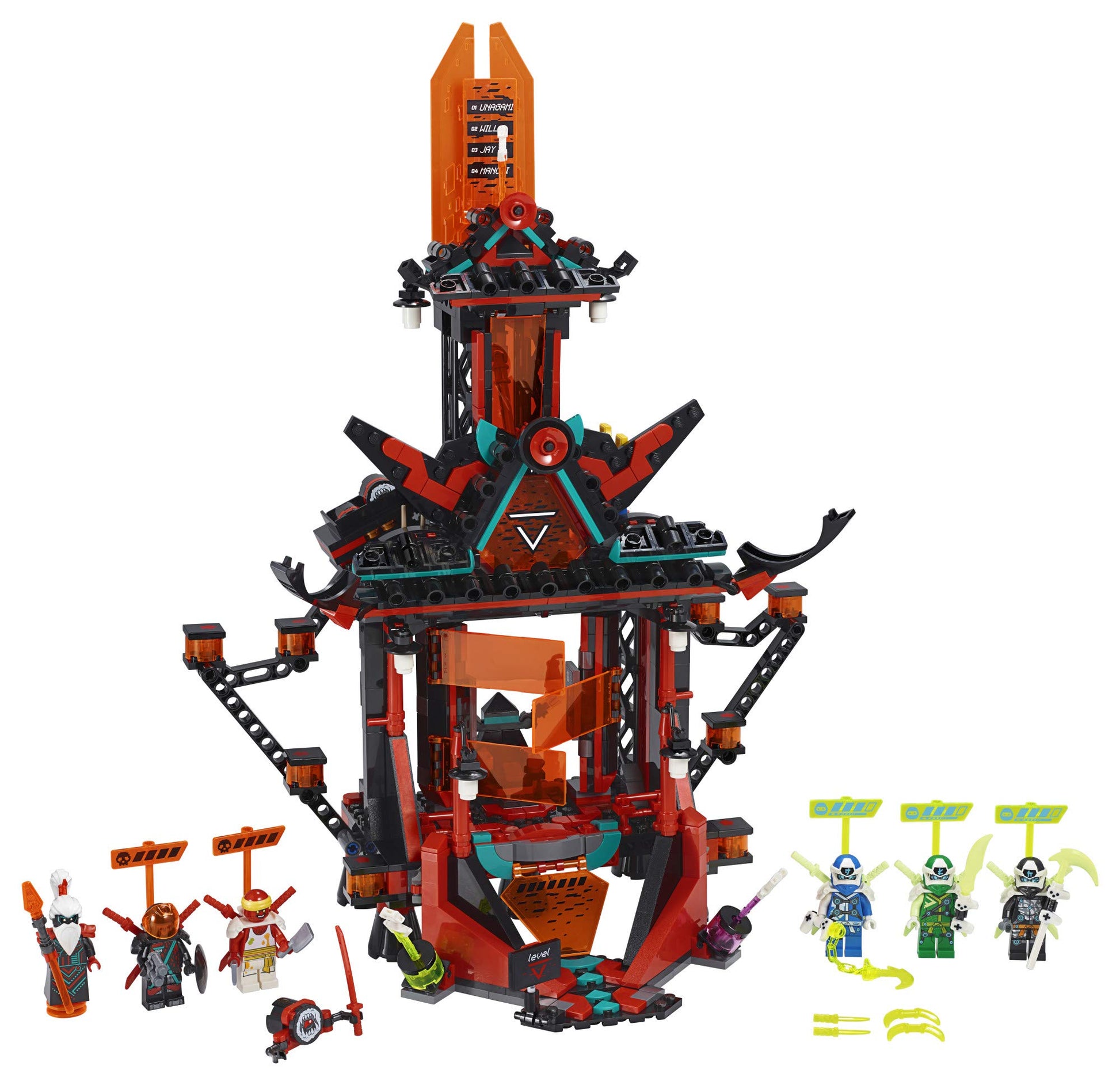 LEGO NINJAGO Empire Temple of Madness 71712 Ninja Temple Building Kit, New 2020 (810 Pieces)