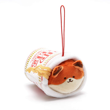 Anirollz Stuffed Animal Plush Keychain - Official Nissin Cup Noodle Ornament Charm Toy Doll | Soft, Squishy, Warm, Cute, Comfort, Safe | Birthday Gift