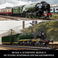 Mould King Flying Scotsman British Steam Locomotive Train, Historical CollectionTrain Model Toy for Collectors, Display and Gift Giving (1766+ Pieces)