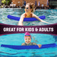 Kemp USA Pool Noodle 3.5 ft Foam Float Ribbed UV-Resistant Swim Noodle