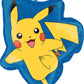 Pikachu 6th Birthday Party Supplies 7pc Foil Balloons Bouquet Decorations